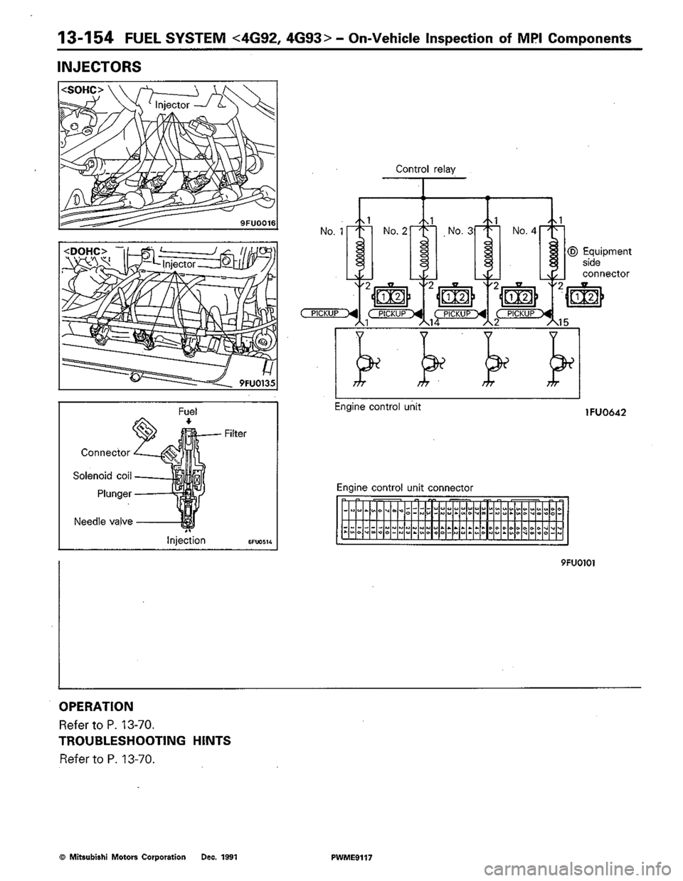 MITSUBISHI COLT 1992 Workshop Manual MITSUBISHI COLT 1992 Workshop Manual