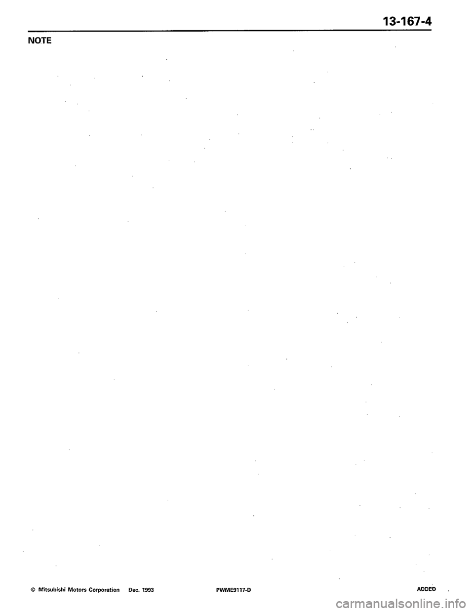 MITSUBISHI COLT 1992 Workshop Manual MITSUBISHI COLT 1992 Workshop Manual