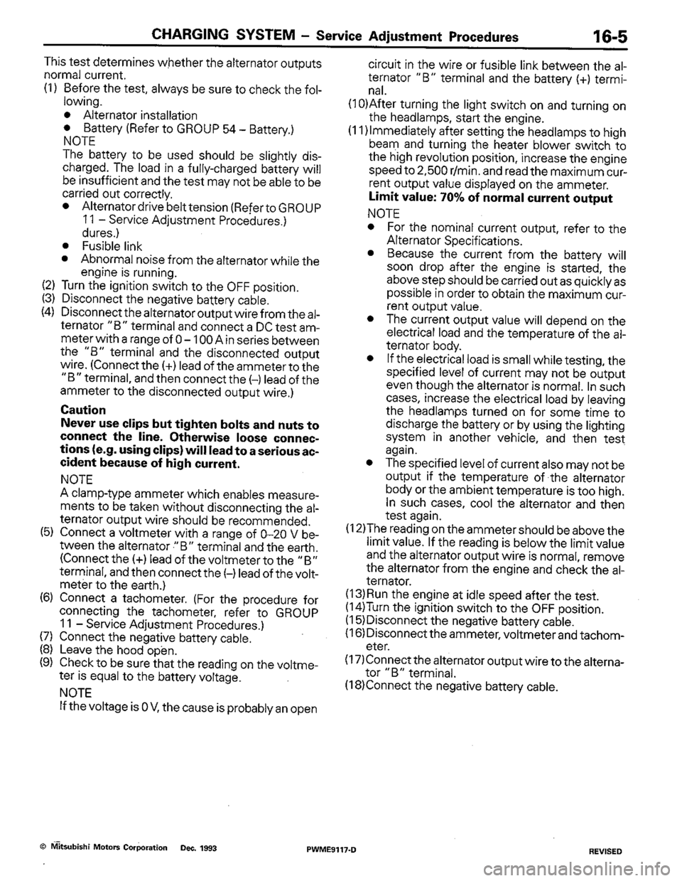 MITSUBISHI COLT 1992 Workshop Manual MITSUBISHI COLT 1992 Workshop Manual