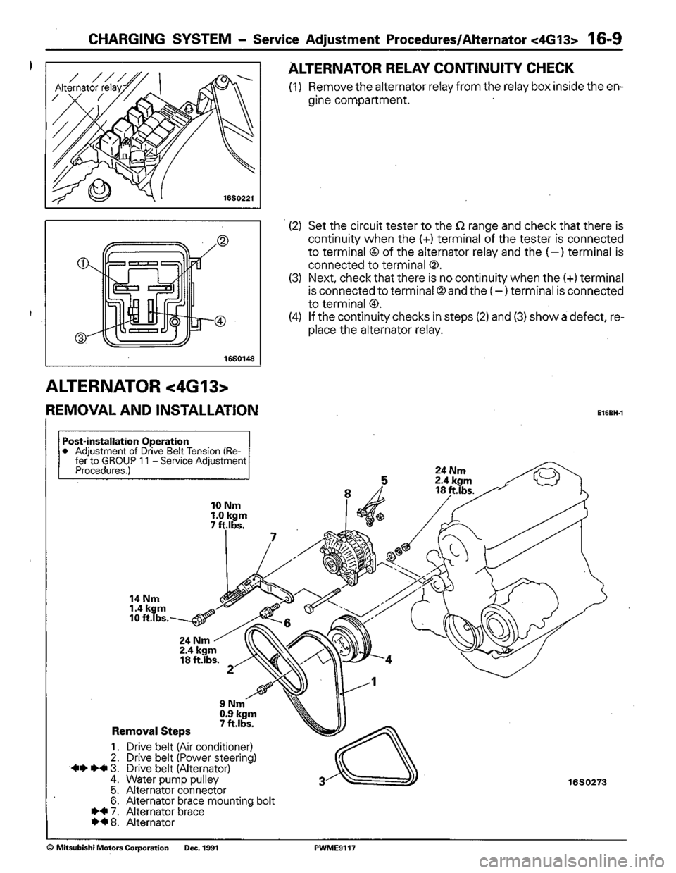MITSUBISHI COLT 1992 Workshop Manual MITSUBISHI COLT 1992 Workshop Manual