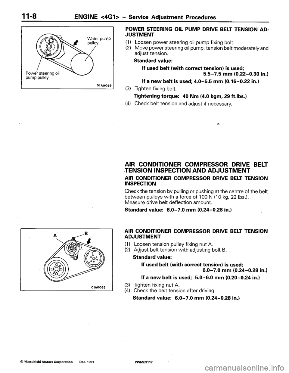 MITSUBISHI COLT 1992 Repair Manual MITSUBISHI COLT 1992 Repair Manual