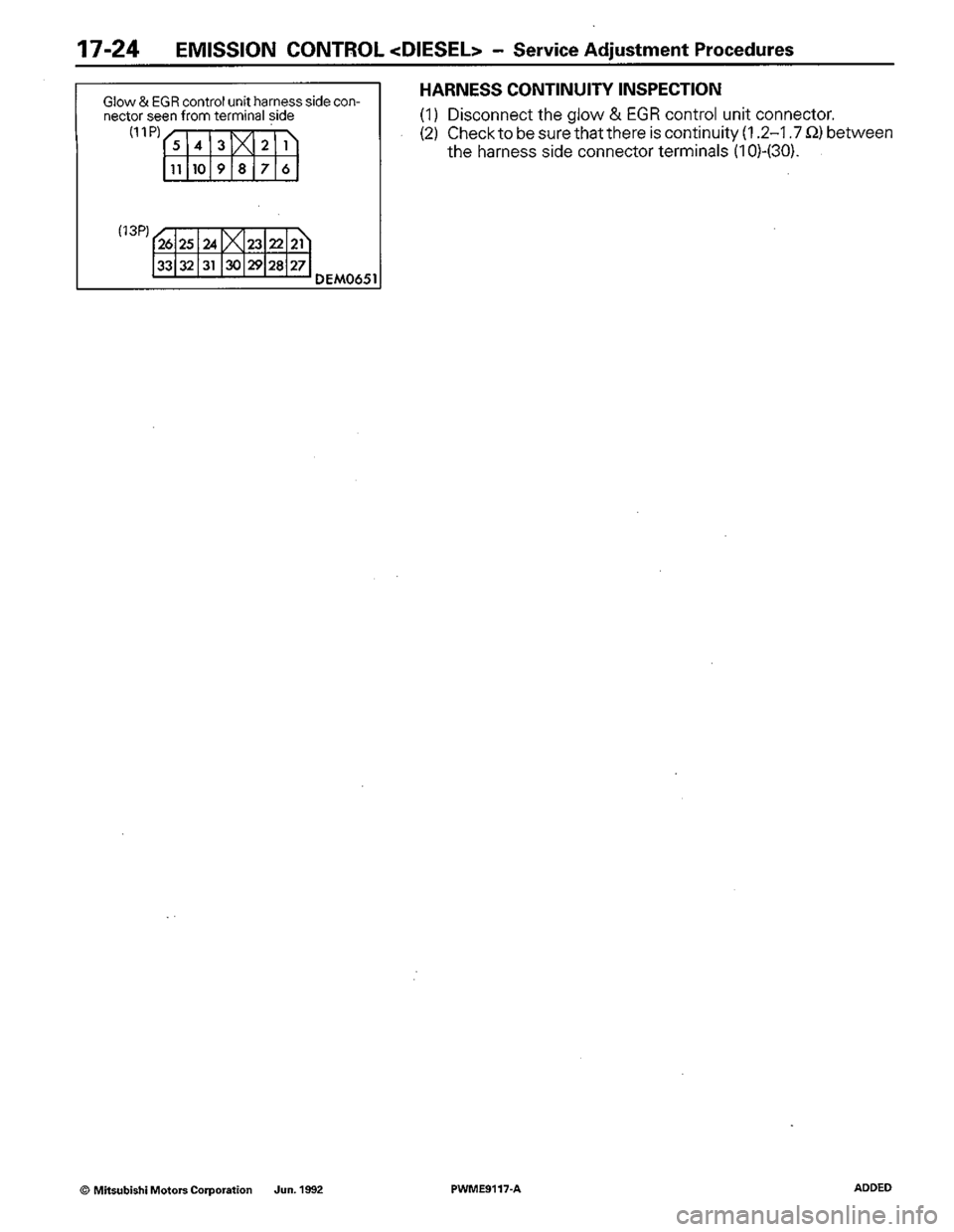 MITSUBISHI COLT 1992 Workshop Manual MITSUBISHI COLT 1992 Workshop Manual