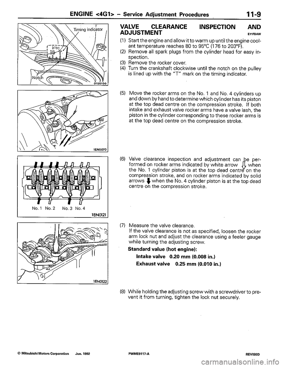 MITSUBISHI COLT 1992 Repair Manual MITSUBISHI COLT 1992 Repair Manual