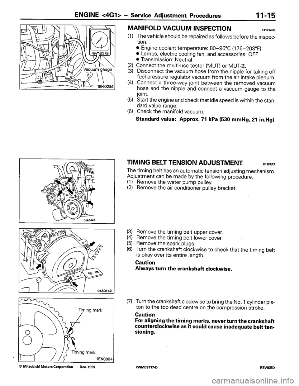 MITSUBISHI COLT 1992 Repair Manual MITSUBISHI COLT 1992 Repair Manual