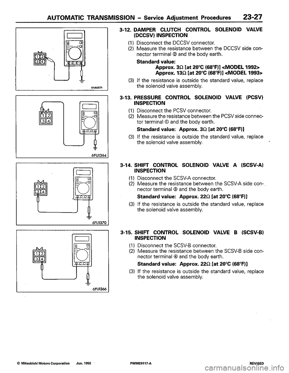 MITSUBISHI COLT 1992 Workshop Manual MITSUBISHI COLT 1992 Workshop Manual