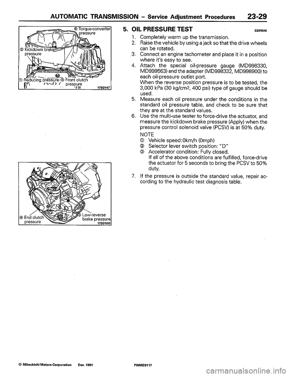 MITSUBISHI COLT 1992 Workshop Manual MITSUBISHI COLT 1992 Workshop Manual