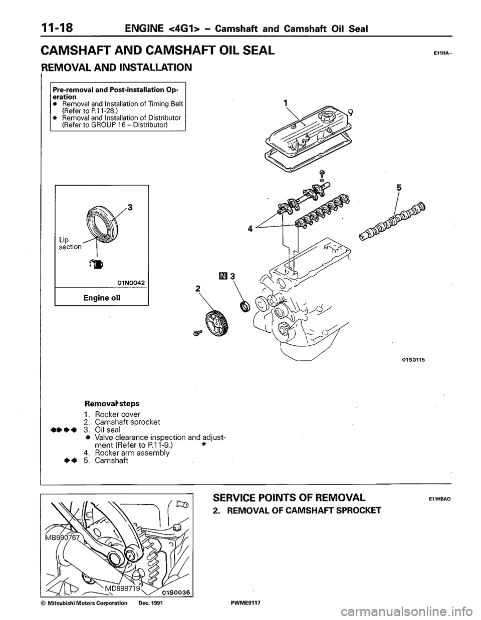 MITSUBISHI COLT 1992 Repair Manual MITSUBISHI COLT 1992 Repair Manual