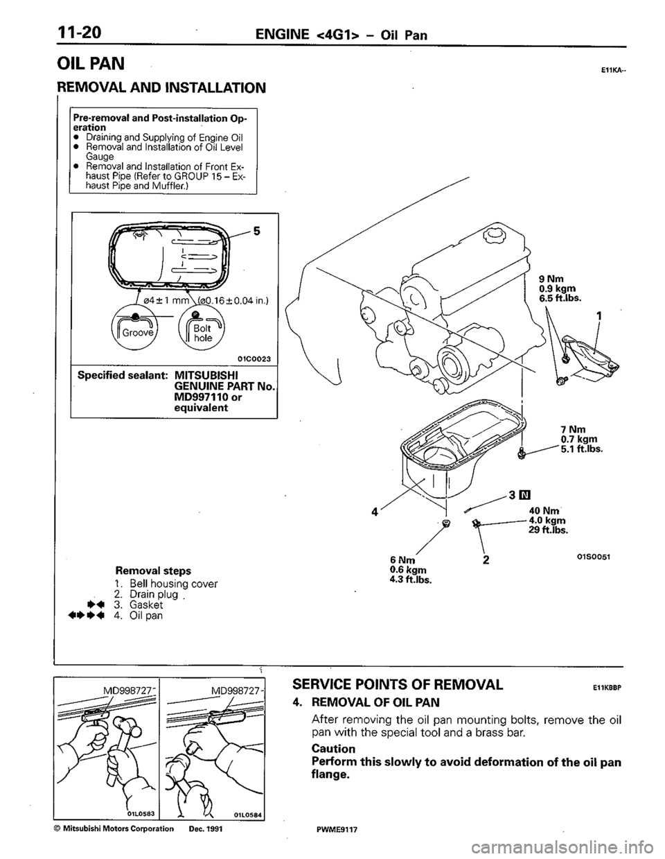 MITSUBISHI COLT 1992 Repair Manual MITSUBISHI COLT 1992 Repair Manual