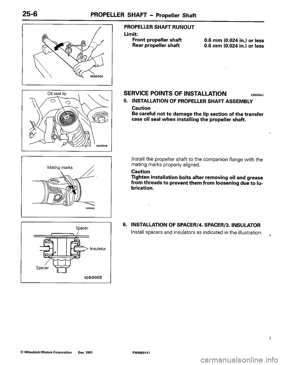 MITSUBISHI COLT 1992 Workshop Manual MITSUBISHI COLT 1992 Workshop Manual