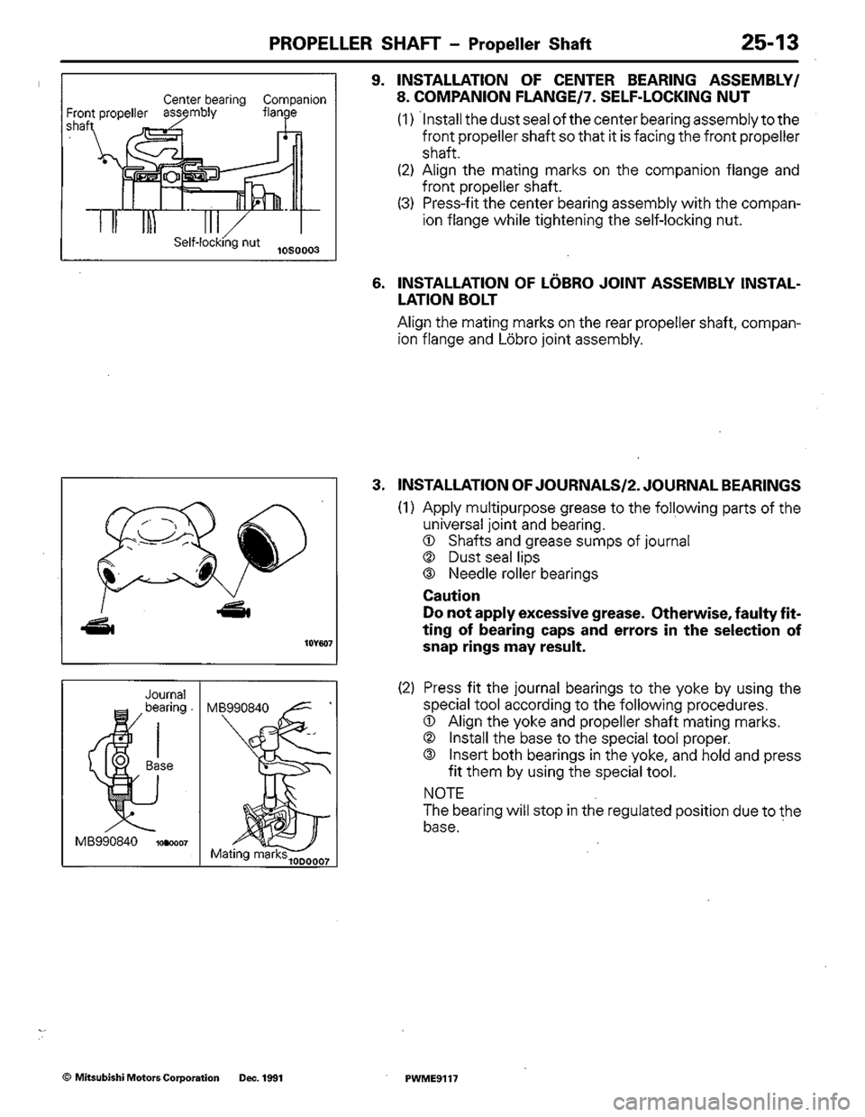 MITSUBISHI COLT 1992 Workshop Manual MITSUBISHI COLT 1992 Workshop Manual