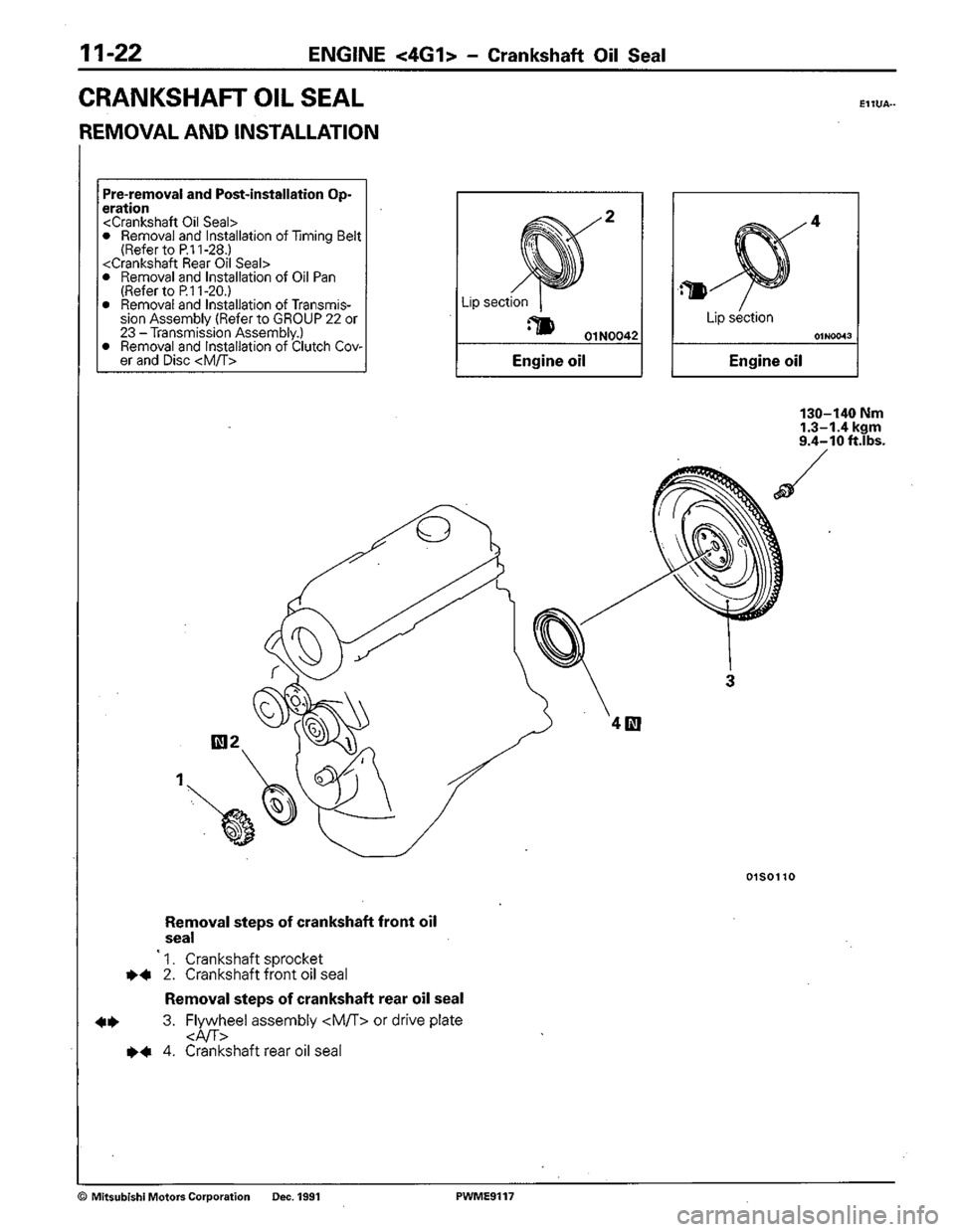 MITSUBISHI COLT 1992 Repair Manual MITSUBISHI COLT 1992 Repair Manual