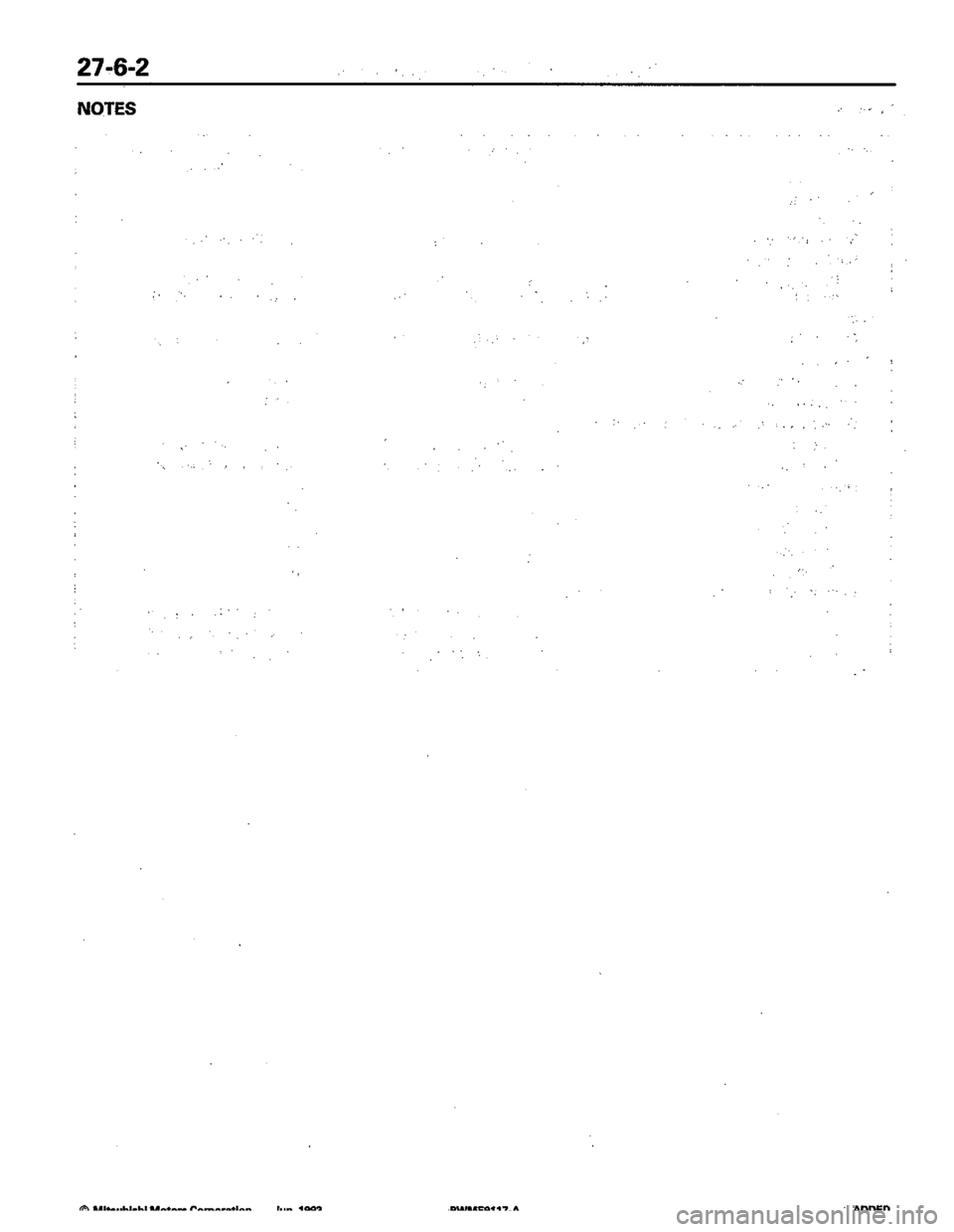 MITSUBISHI COLT 1992 Workshop Manual MITSUBISHI COLT 1992 Workshop Manual