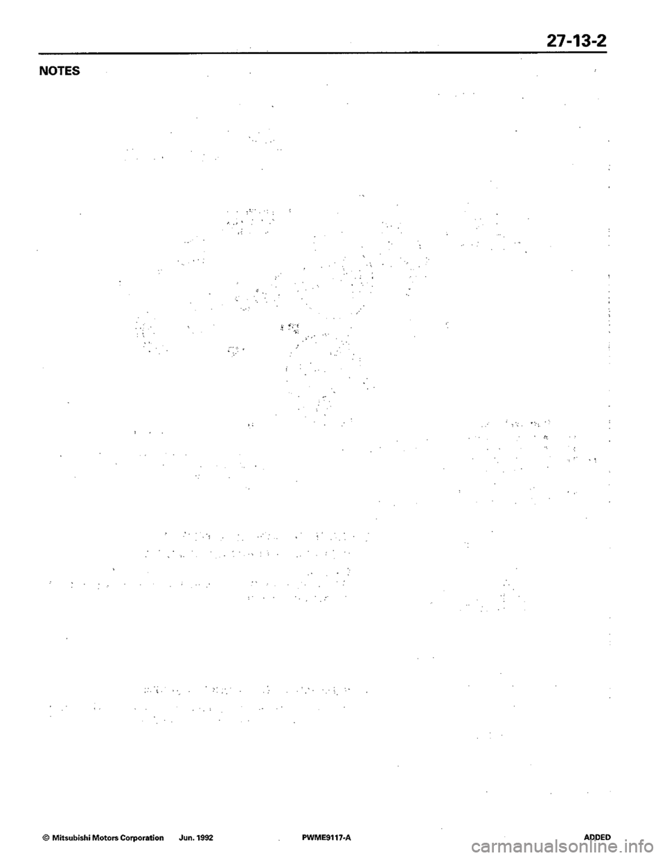 MITSUBISHI COLT 1992 Workshop Manual MITSUBISHI COLT 1992 Workshop Manual