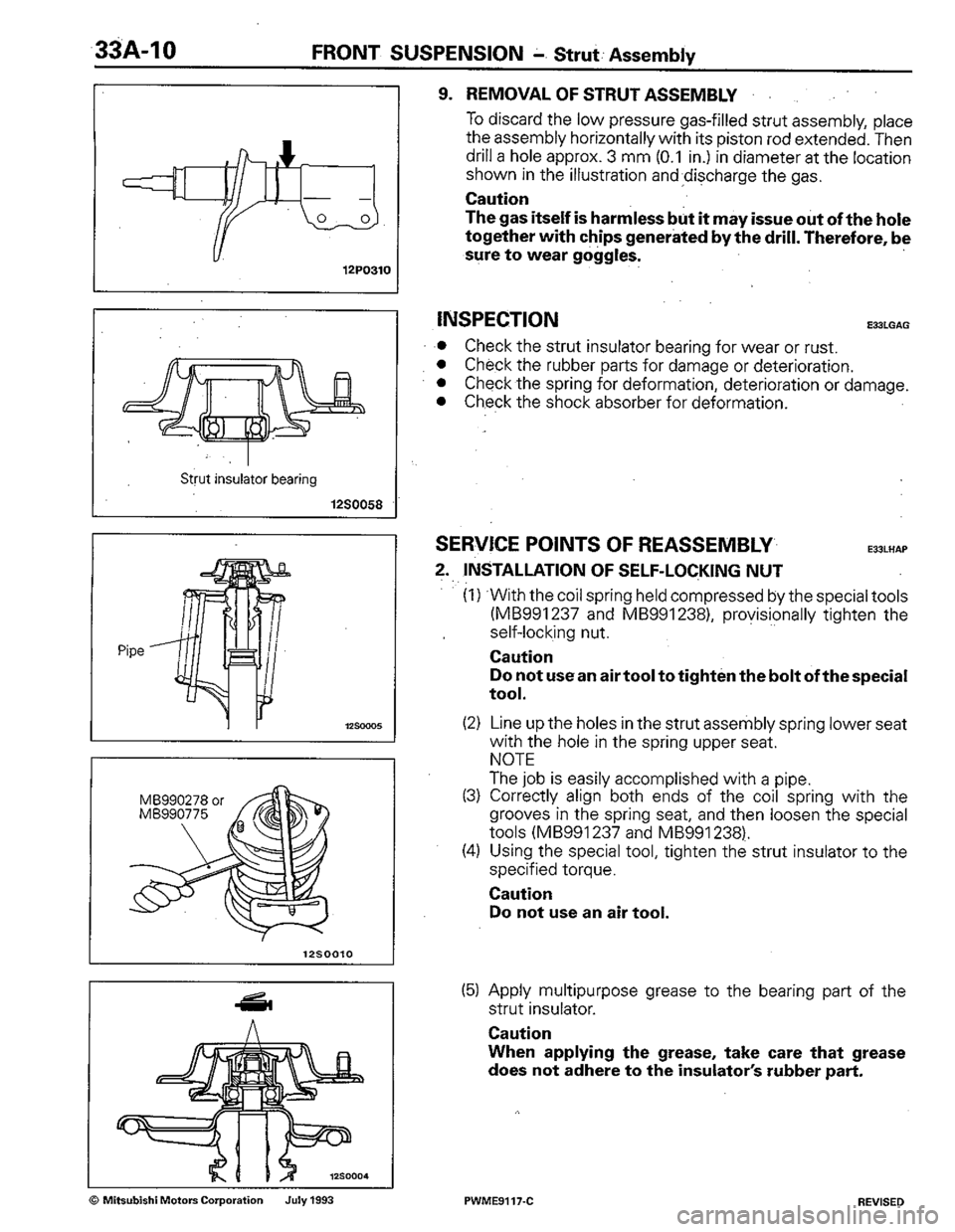 MITSUBISHI COLT 1992 Workshop Manual MITSUBISHI COLT 1992 Workshop Manual