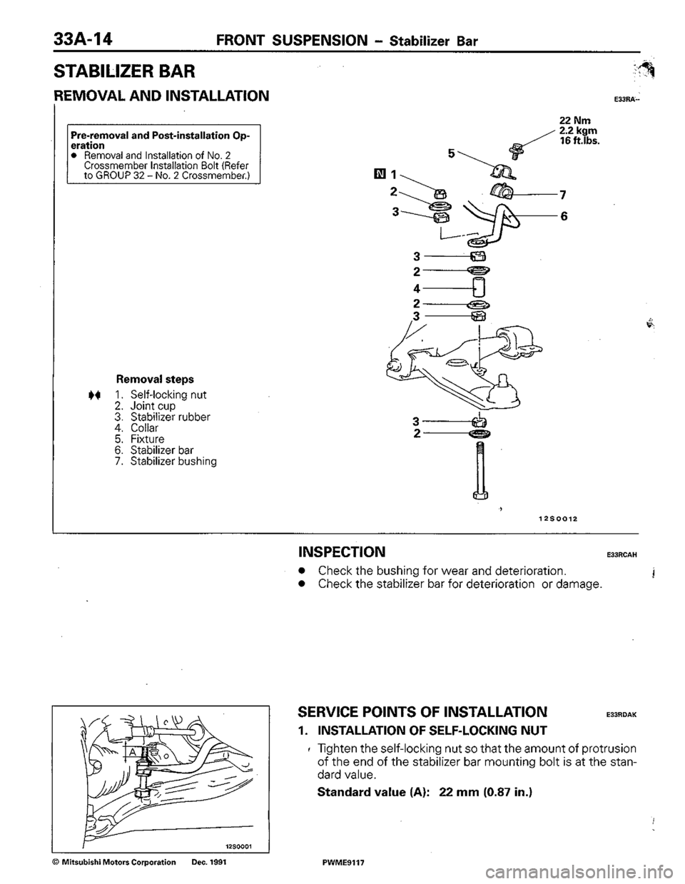 MITSUBISHI COLT 1992 Workshop Manual MITSUBISHI COLT 1992 Workshop Manual