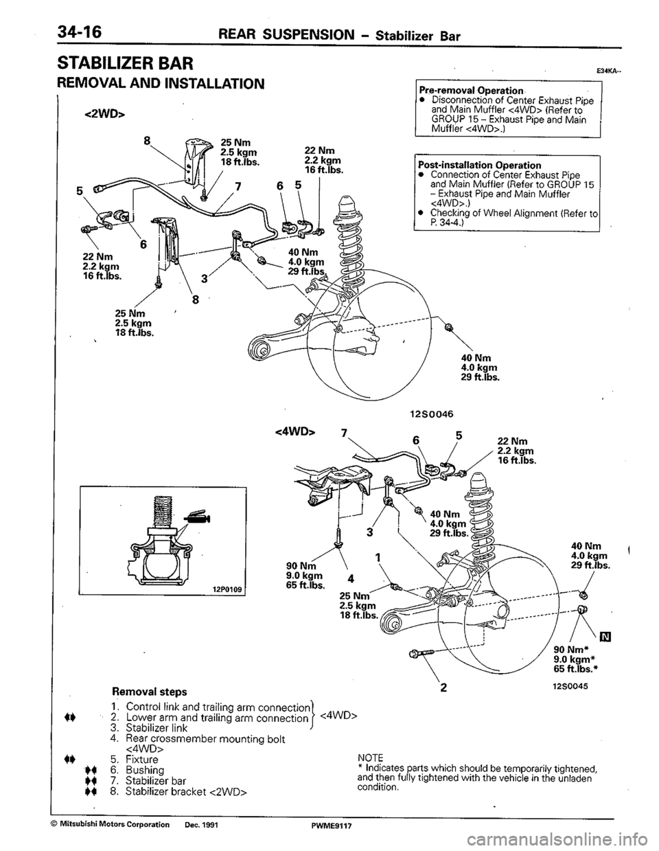 MITSUBISHI COLT 1992 Workshop Manual MITSUBISHI COLT 1992 Workshop Manual