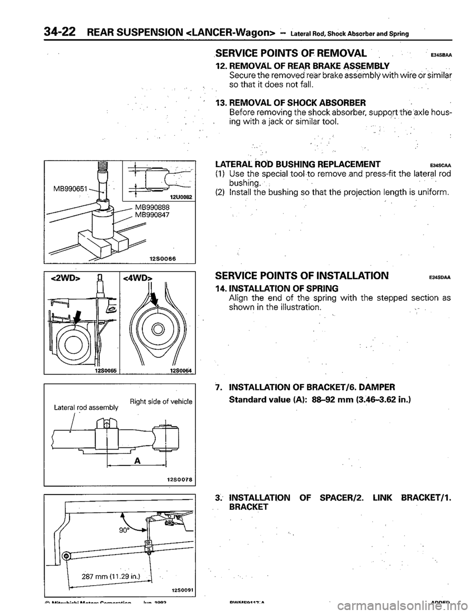 MITSUBISHI COLT 1992 Workshop Manual MITSUBISHI COLT 1992 Workshop Manual