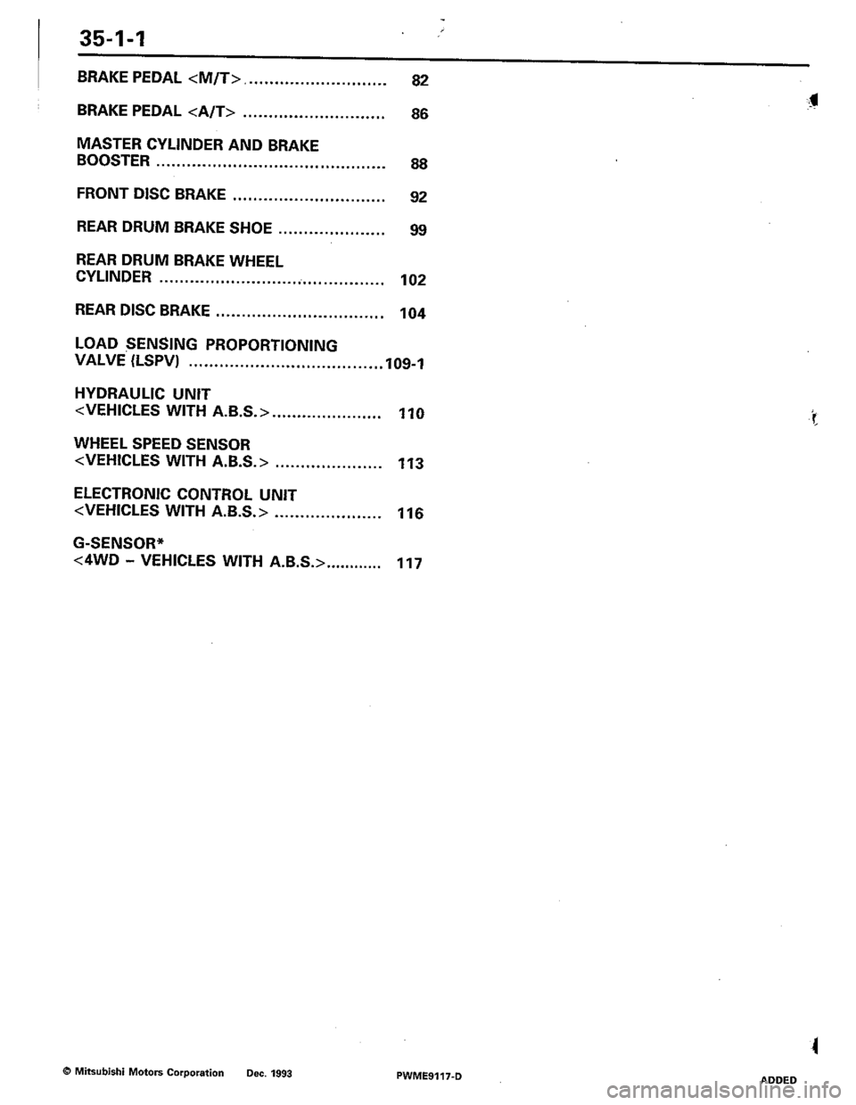 MITSUBISHI COLT 1992 Workshop Manual MITSUBISHI COLT 1992 Workshop Manual