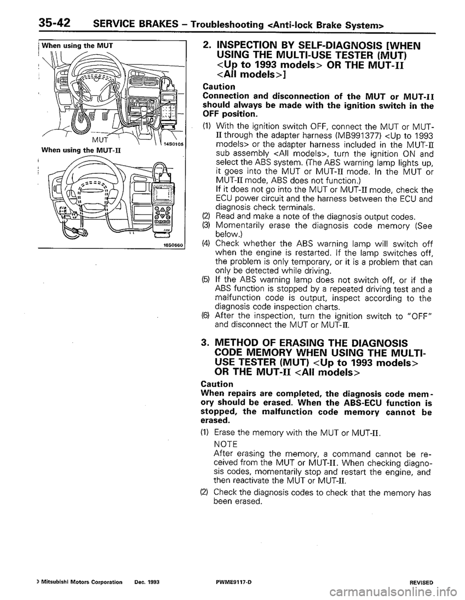 MITSUBISHI COLT 1992 Workshop Manual MITSUBISHI COLT 1992 Workshop Manual