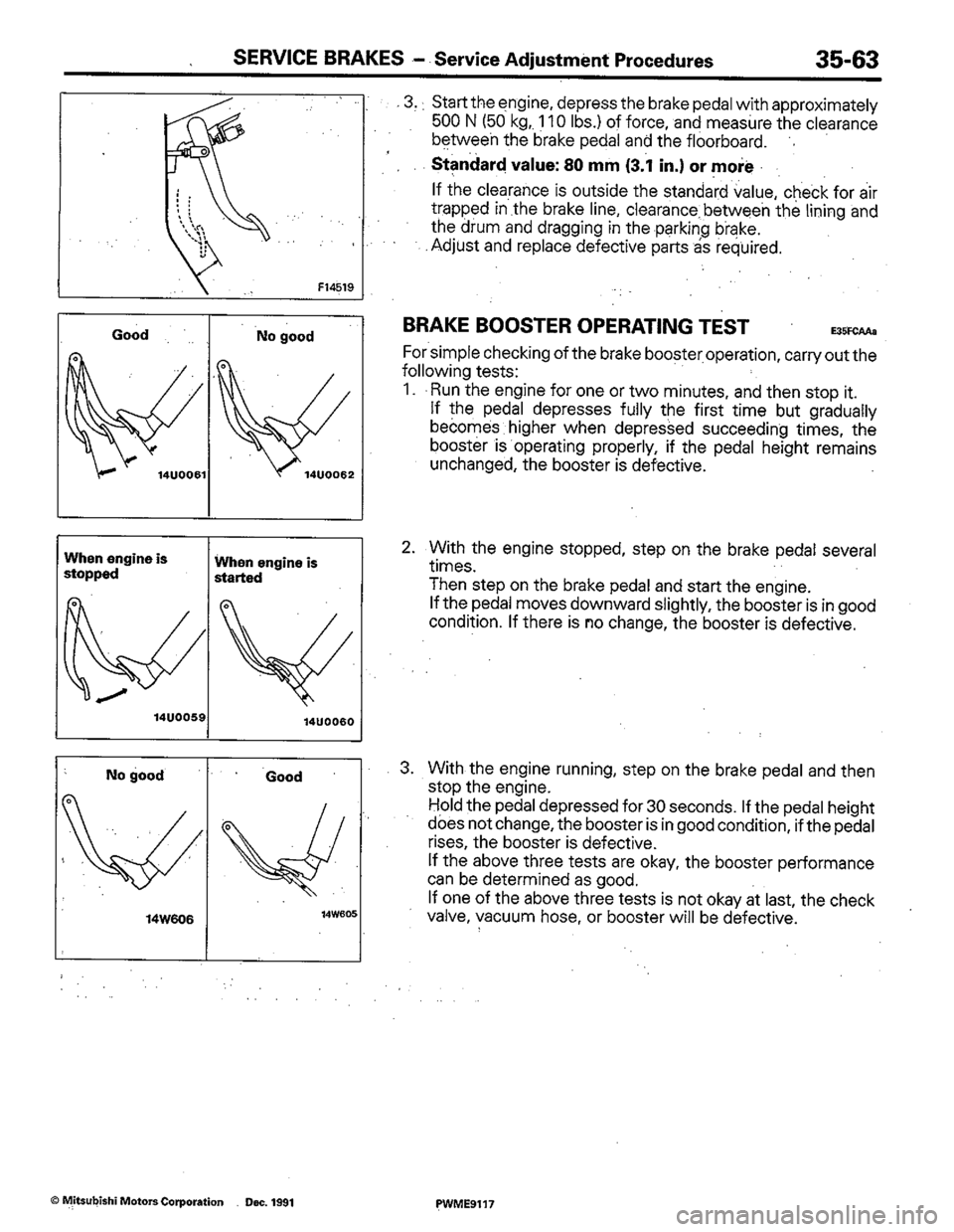 MITSUBISHI COLT 1992 Workshop Manual MITSUBISHI COLT 1992 Workshop Manual