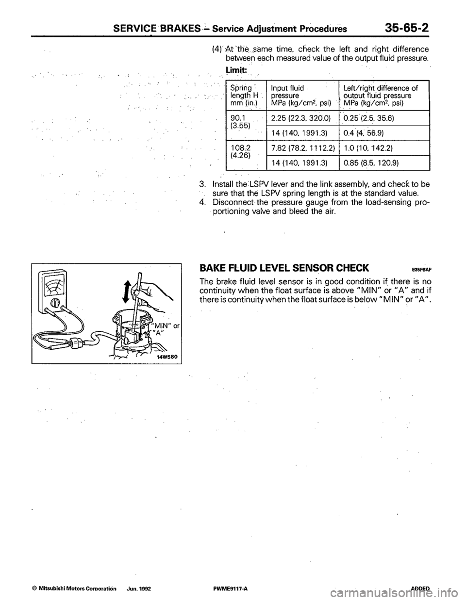 MITSUBISHI COLT 1992 Workshop Manual MITSUBISHI COLT 1992 Workshop Manual