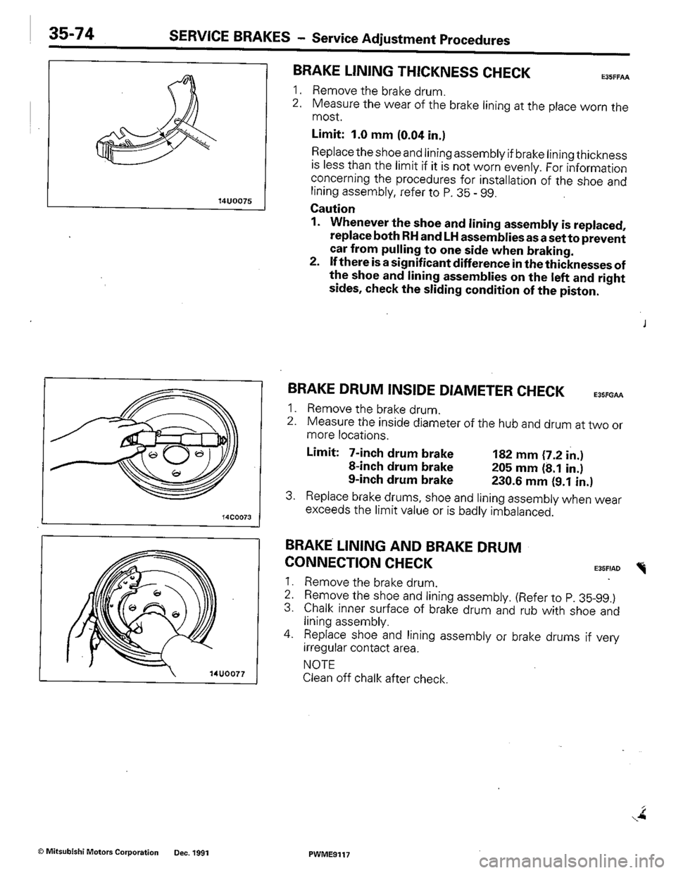MITSUBISHI COLT 1992 Workshop Manual MITSUBISHI COLT 1992 Workshop Manual