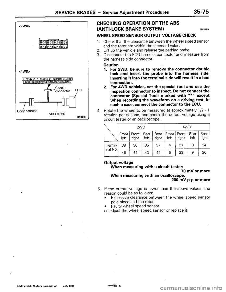 MITSUBISHI COLT 1992 Workshop Manual MITSUBISHI COLT 1992 Workshop Manual
