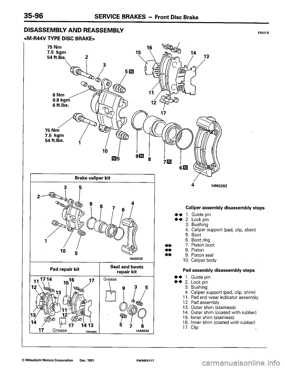 MITSUBISHI COLT 1992 Workshop Manual MITSUBISHI COLT 1992 Workshop Manual
