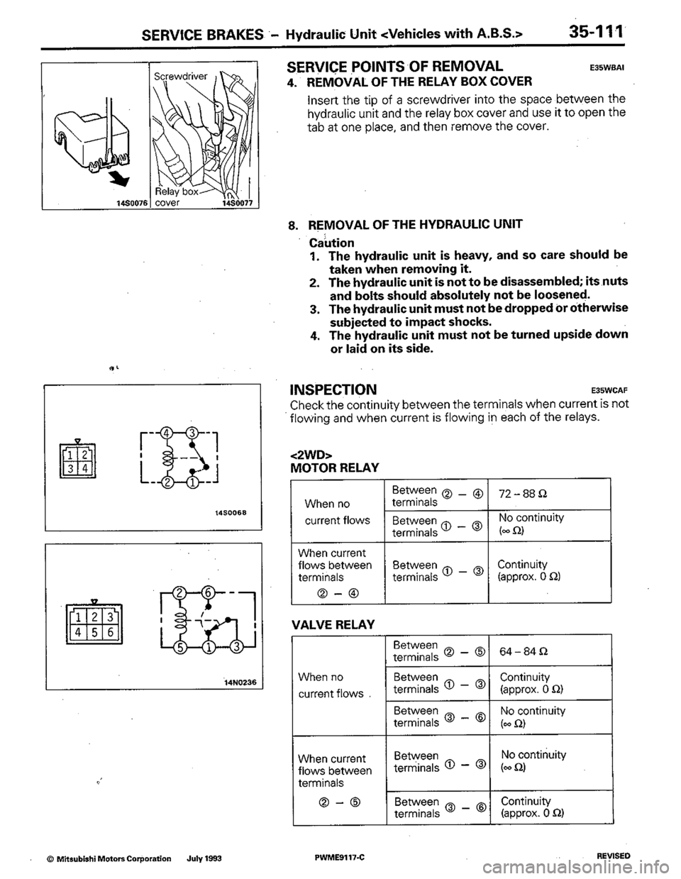 MITSUBISHI COLT 1992 Workshop Manual MITSUBISHI COLT 1992 Workshop Manual