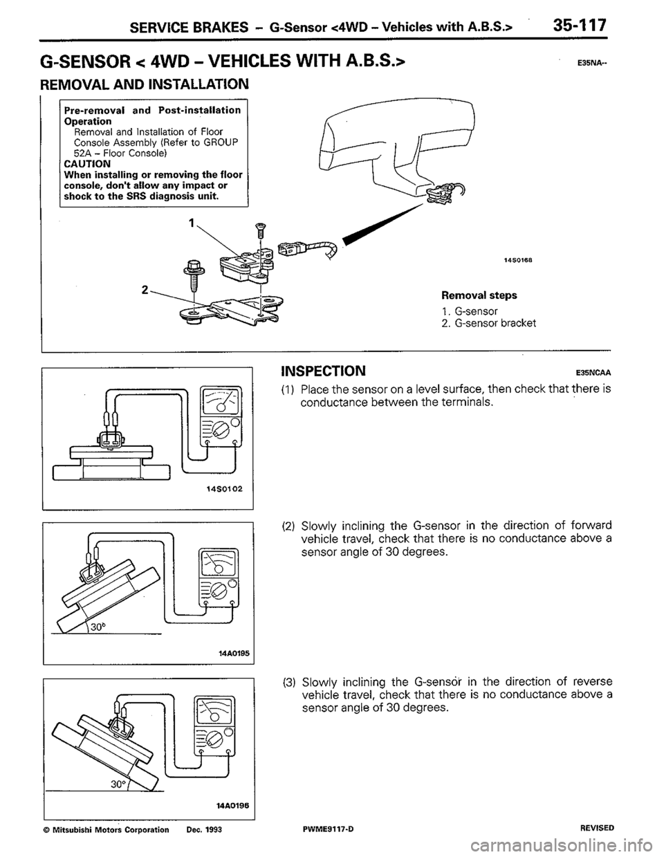 MITSUBISHI COLT 1992 Workshop Manual MITSUBISHI COLT 1992 Workshop Manual