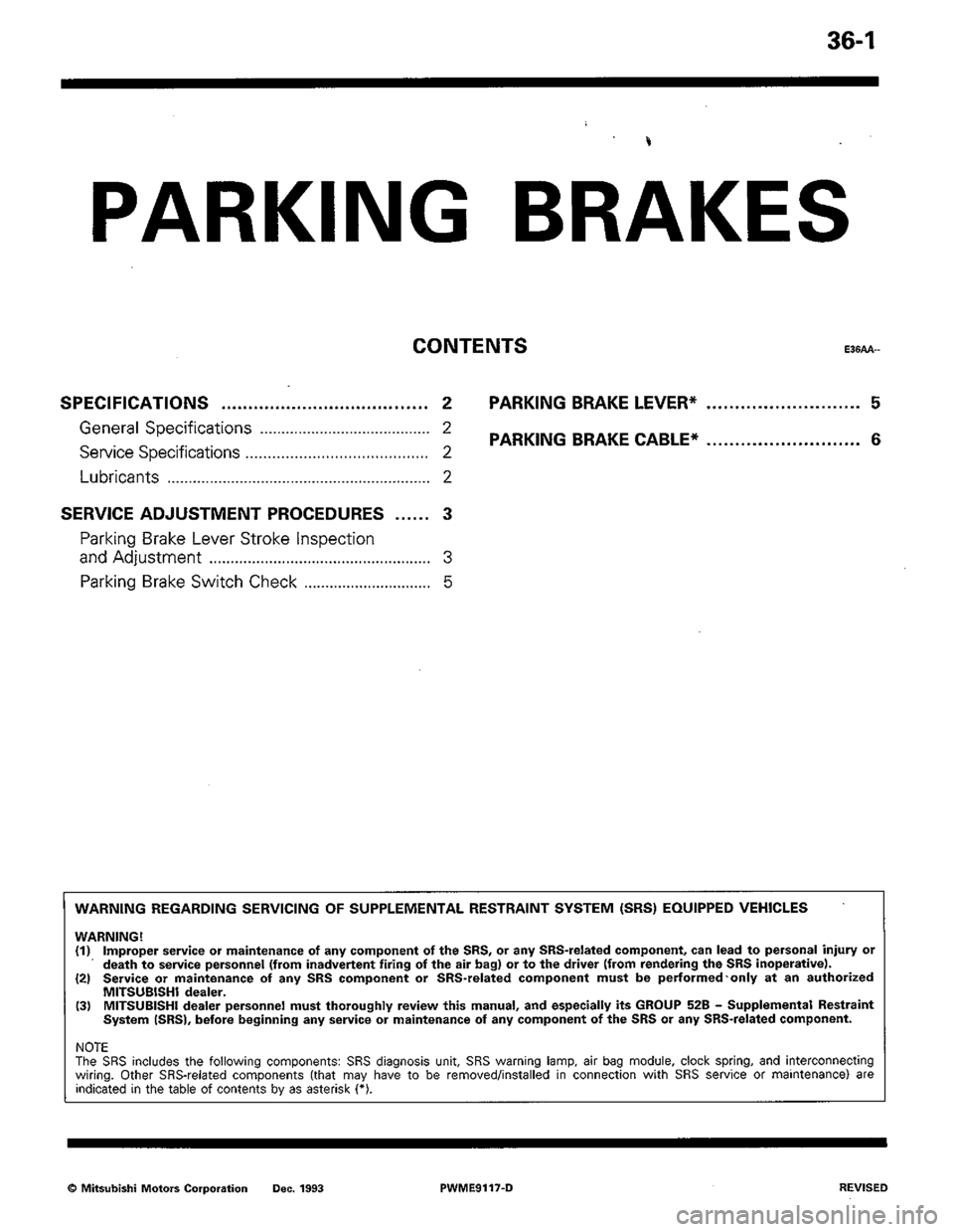 MITSUBISHI COLT 1992 Workshop Manual MITSUBISHI COLT 1992 Workshop Manual