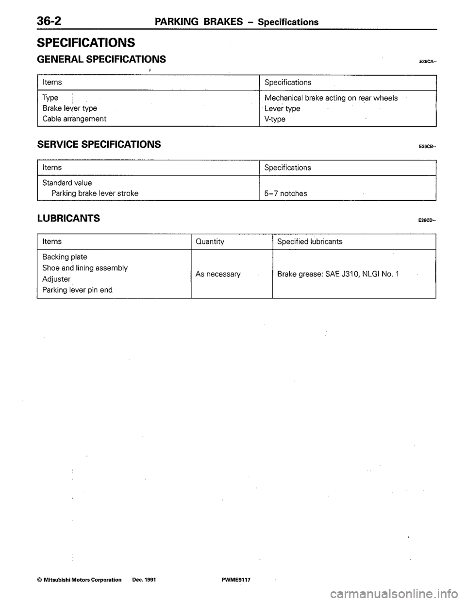 MITSUBISHI COLT 1992 Workshop Manual MITSUBISHI COLT 1992 Workshop Manual