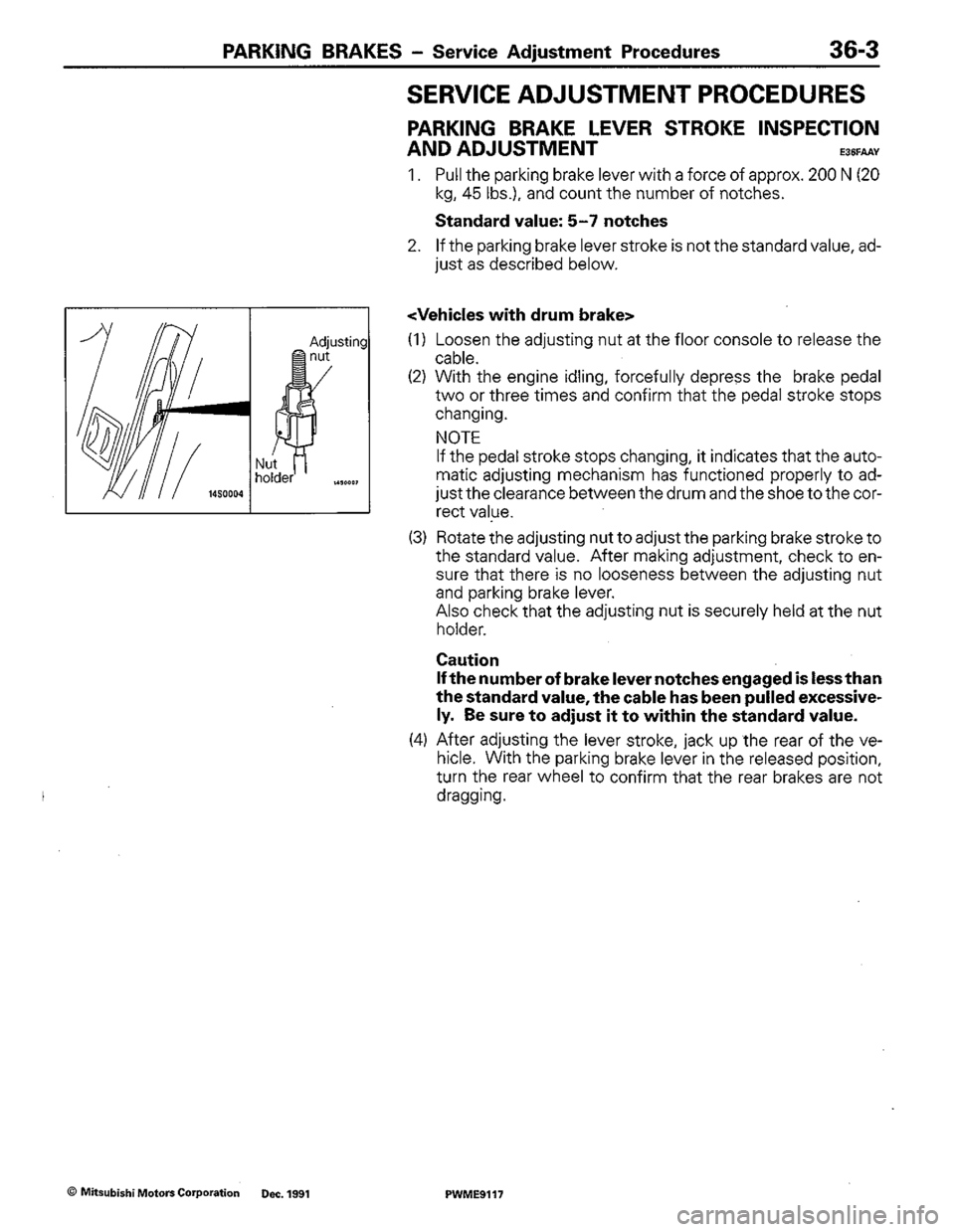 MITSUBISHI COLT 1992 Workshop Manual MITSUBISHI COLT 1992 Workshop Manual