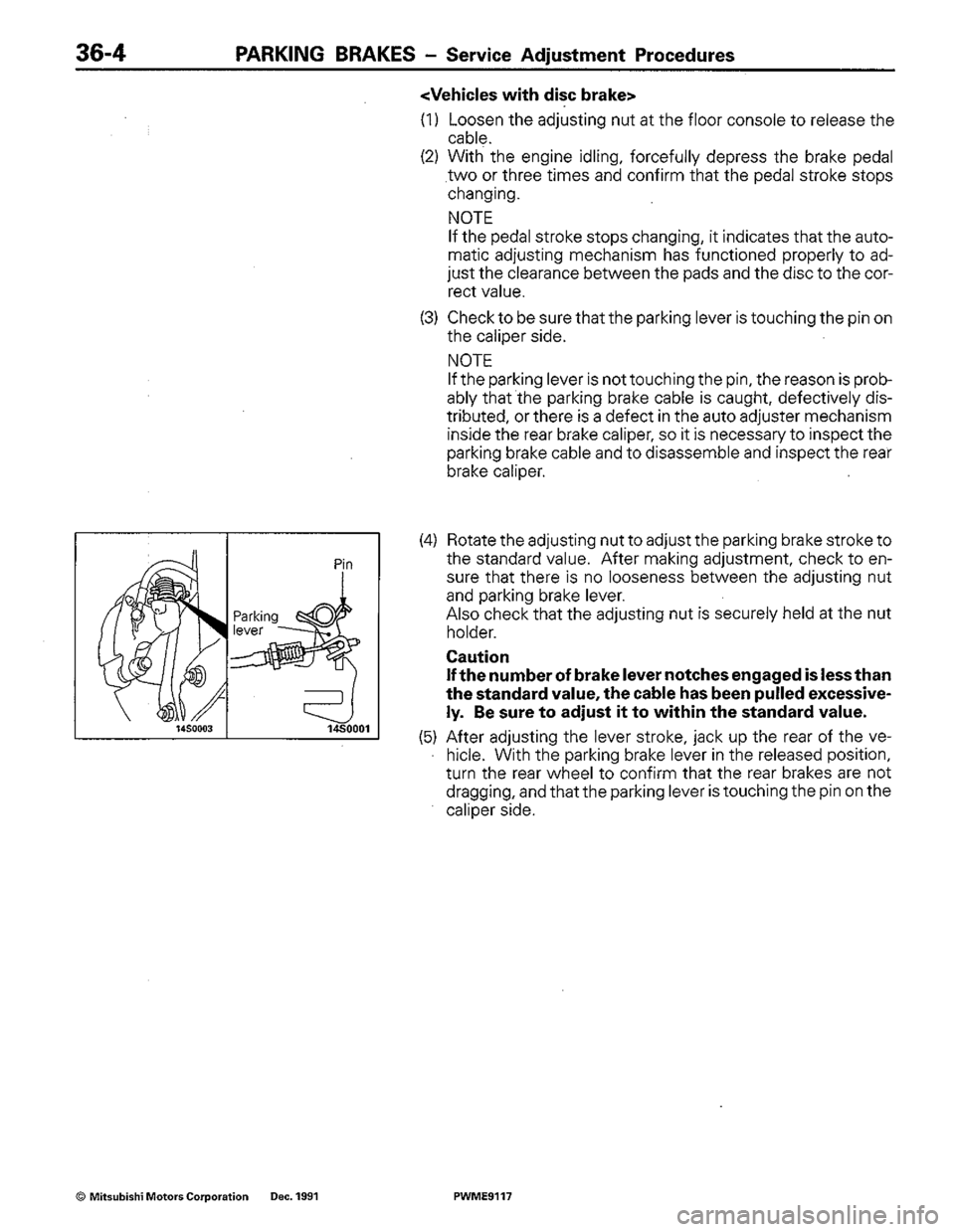 MITSUBISHI COLT 1992 Workshop Manual MITSUBISHI COLT 1992 Workshop Manual