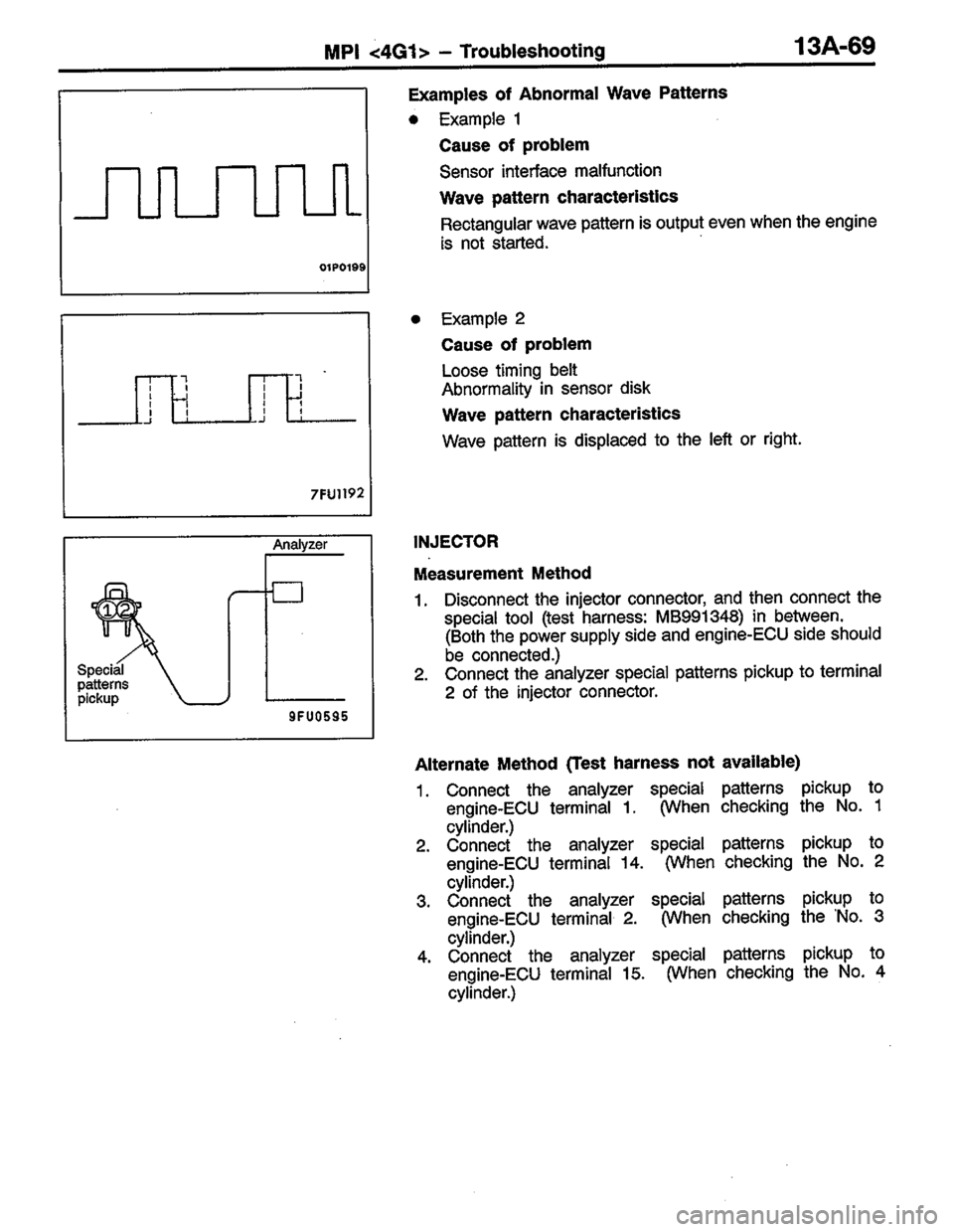 MITSUBISHI COLT 1996 Workshop Manual MITSUBISHI COLT 1996 Workshop Manual