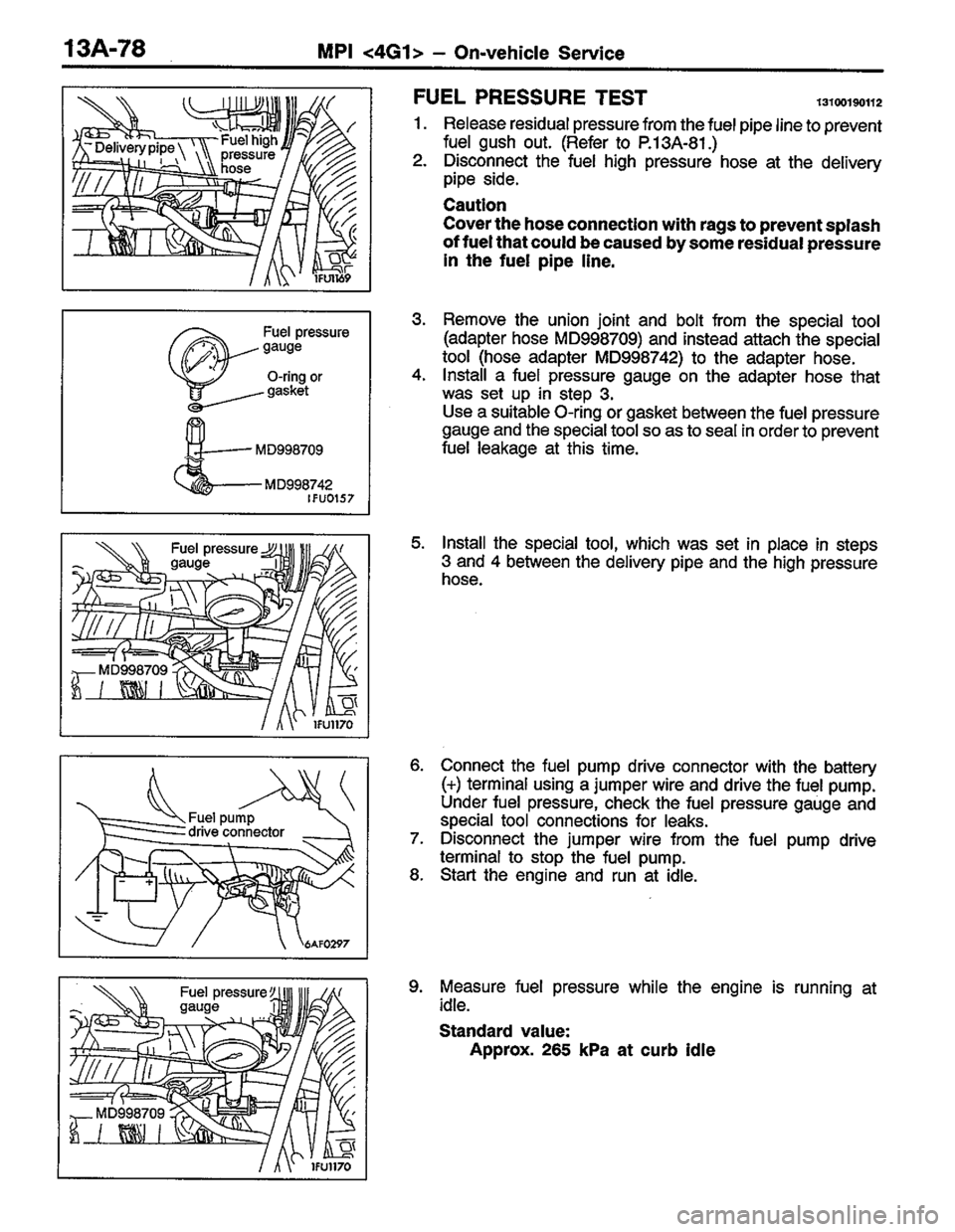 MITSUBISHI COLT 1996 Workshop Manual MITSUBISHI COLT 1996 Workshop Manual
