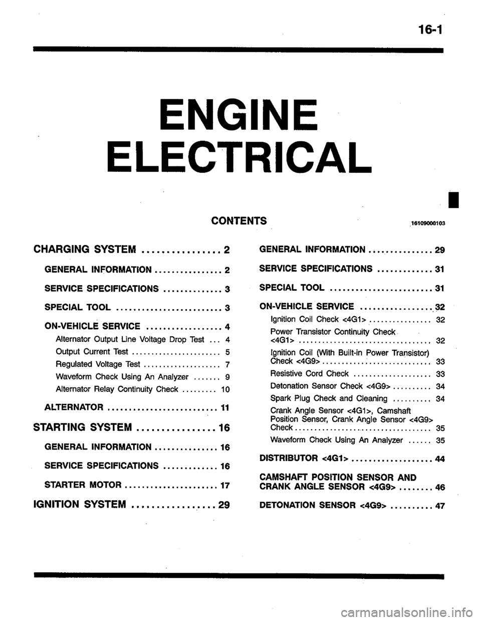 MITSUBISHI COLT 1996 Workshop Manual MITSUBISHI COLT 1996 Workshop Manual