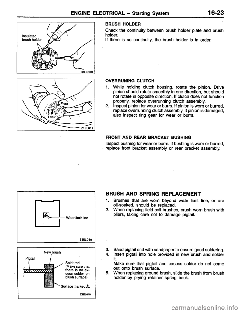 MITSUBISHI COLT 1996 Workshop Manual MITSUBISHI COLT 1996 Workshop Manual
