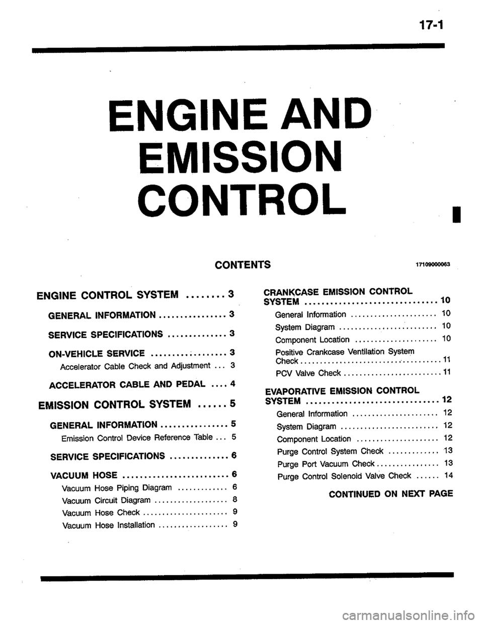MITSUBISHI COLT 1996 Workshop Manual MITSUBISHI COLT 1996 Workshop Manual