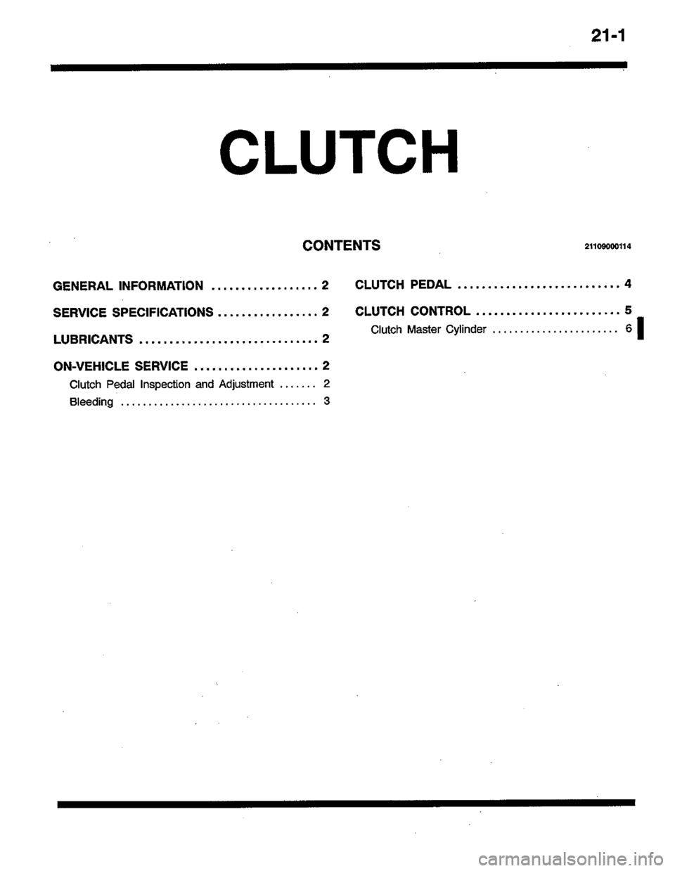 MITSUBISHI COLT 1996 Workshop Manual MITSUBISHI COLT 1996 Workshop Manual