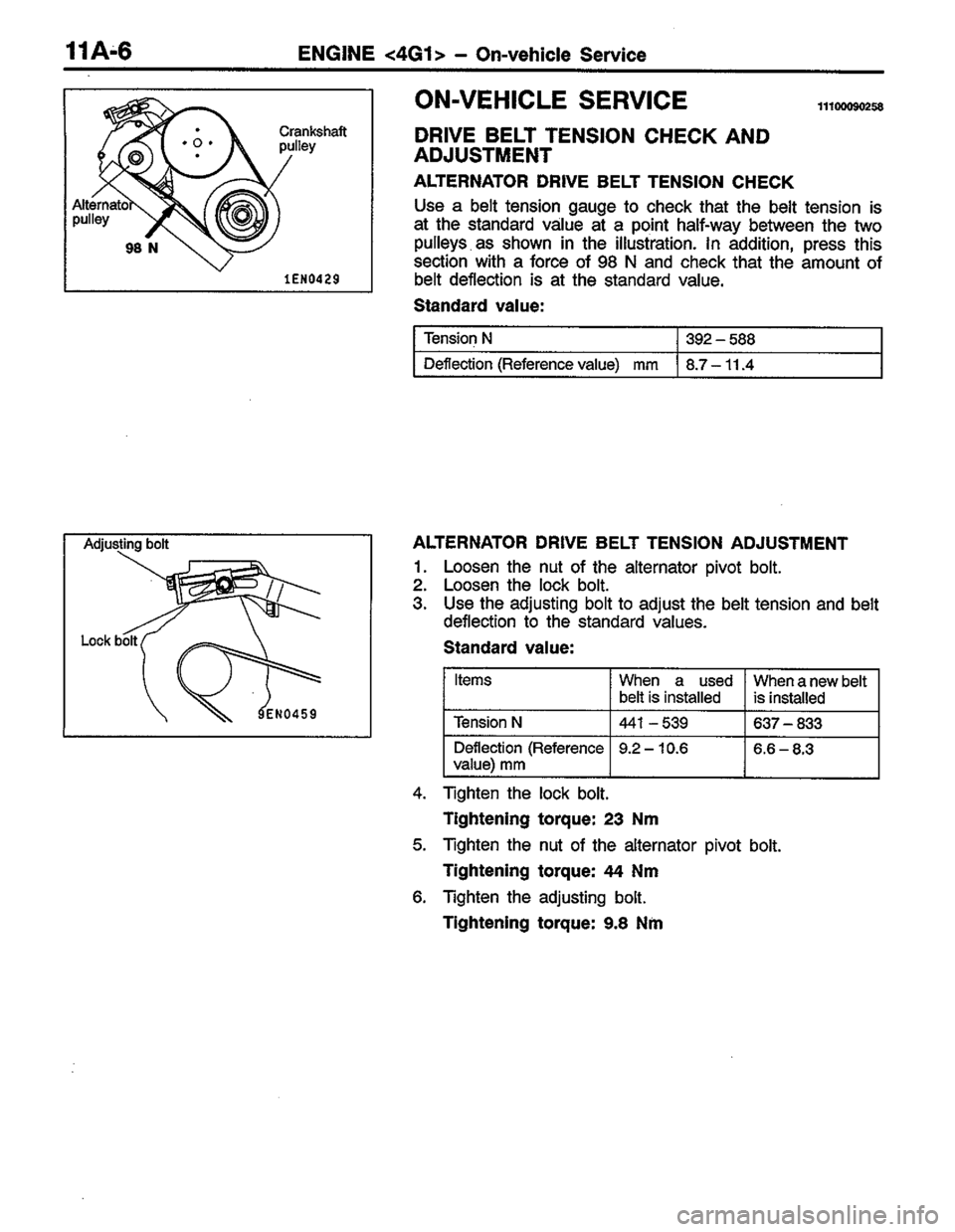 MITSUBISHI COLT 1996 Owners Guide MITSUBISHI COLT 1996 Owners Guide