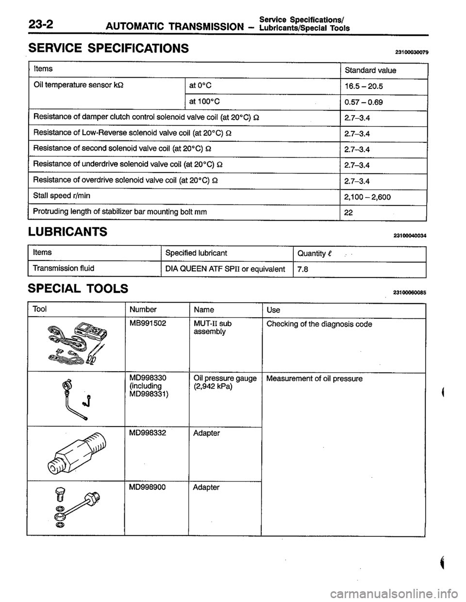 MITSUBISHI COLT 1996 Workshop Manual MITSUBISHI COLT 1996 Workshop Manual