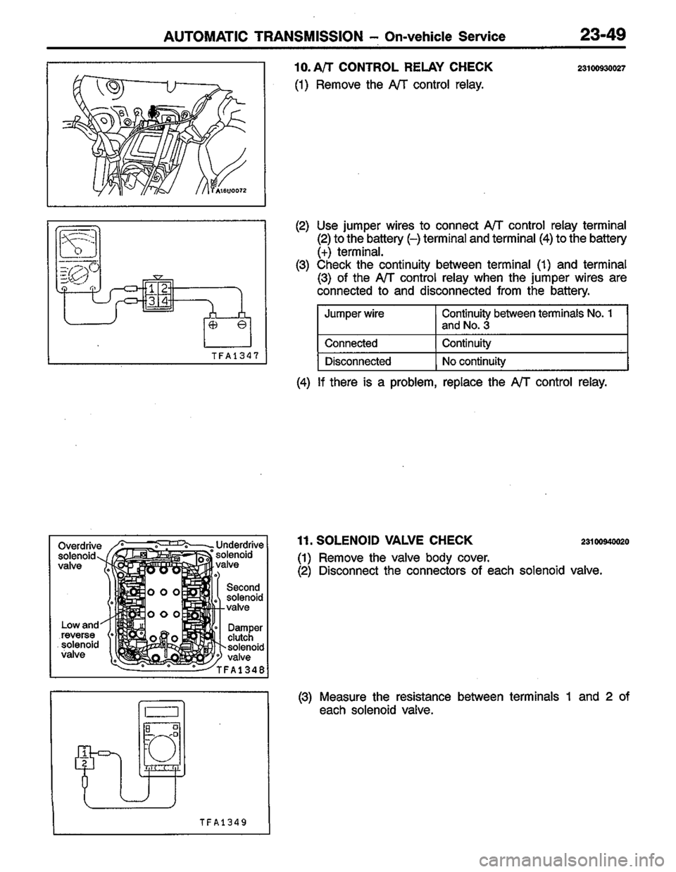 MITSUBISHI COLT 1996 Workshop Manual MITSUBISHI COLT 1996 Workshop Manual