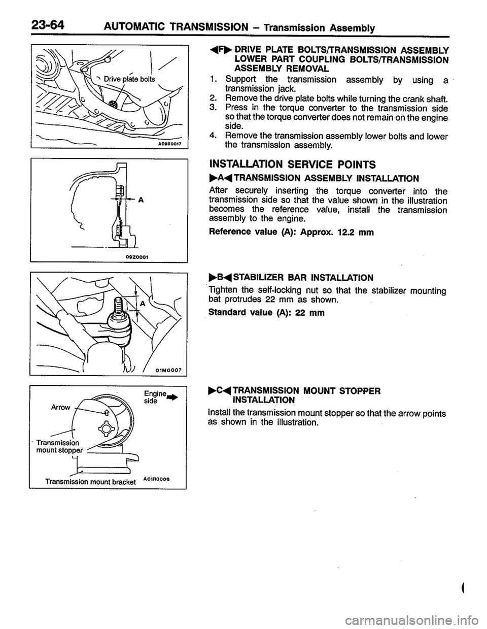 MITSUBISHI COLT 1996 Workshop Manual MITSUBISHI COLT 1996 Workshop Manual
