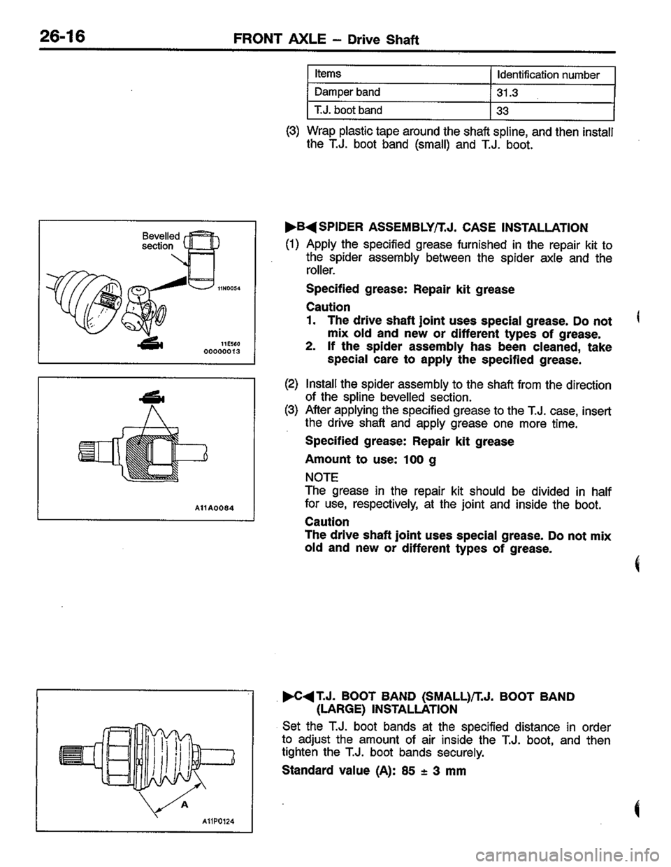 MITSUBISHI COLT 1996 Workshop Manual MITSUBISHI COLT 1996 Workshop Manual