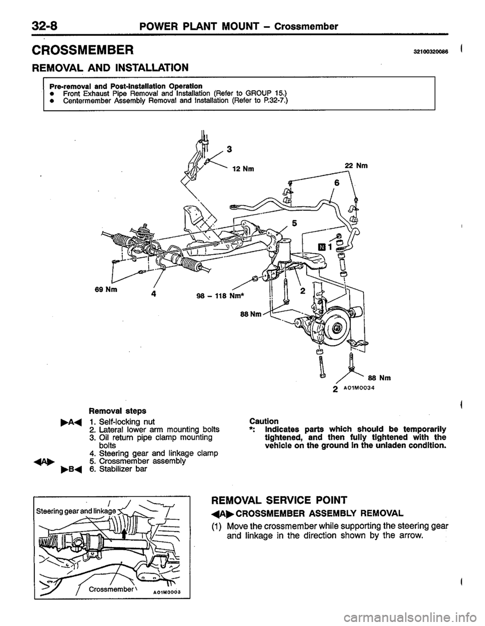MITSUBISHI COLT 1996 Workshop Manual MITSUBISHI COLT 1996 Workshop Manual