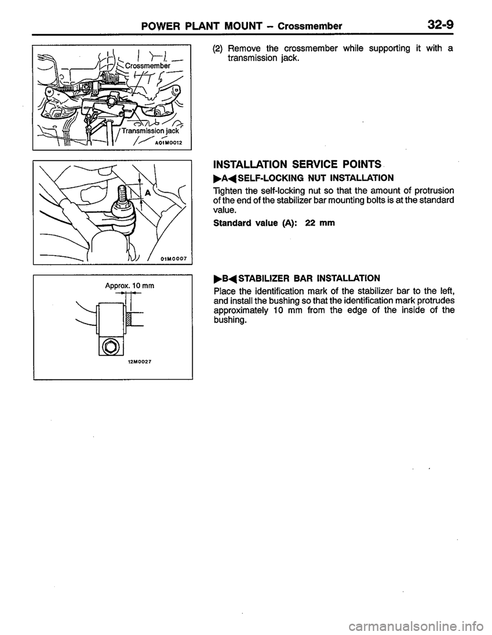 MITSUBISHI COLT 1996 Workshop Manual MITSUBISHI COLT 1996 Workshop Manual