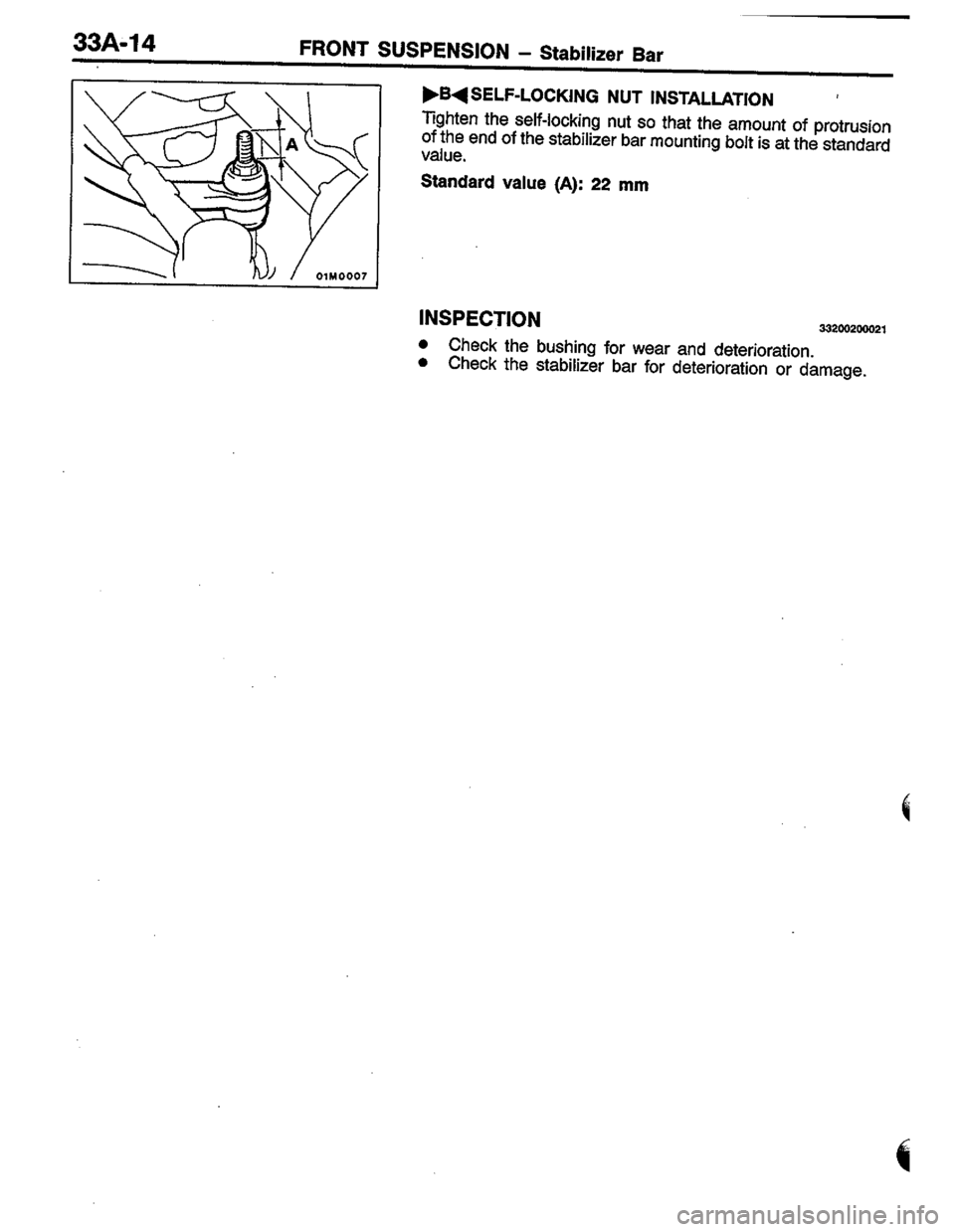 MITSUBISHI COLT 1996 Workshop Manual MITSUBISHI COLT 1996 Workshop Manual