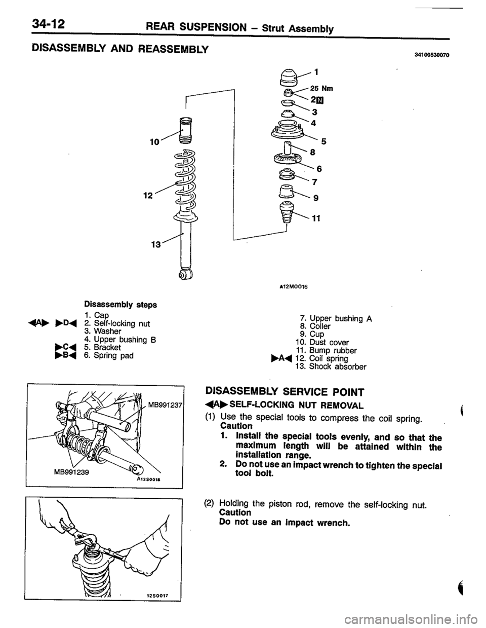 MITSUBISHI COLT 1996 Workshop Manual MITSUBISHI COLT 1996 Workshop Manual