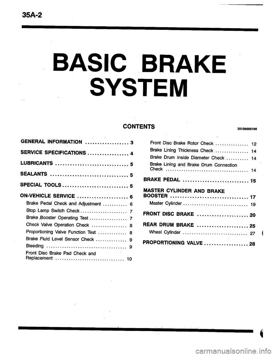 MITSUBISHI COLT 1996 Workshop Manual MITSUBISHI COLT 1996 Workshop Manual